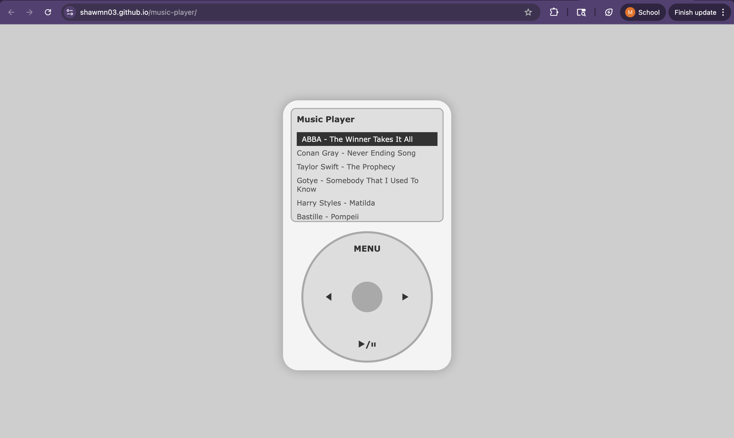 Project Mockup 3